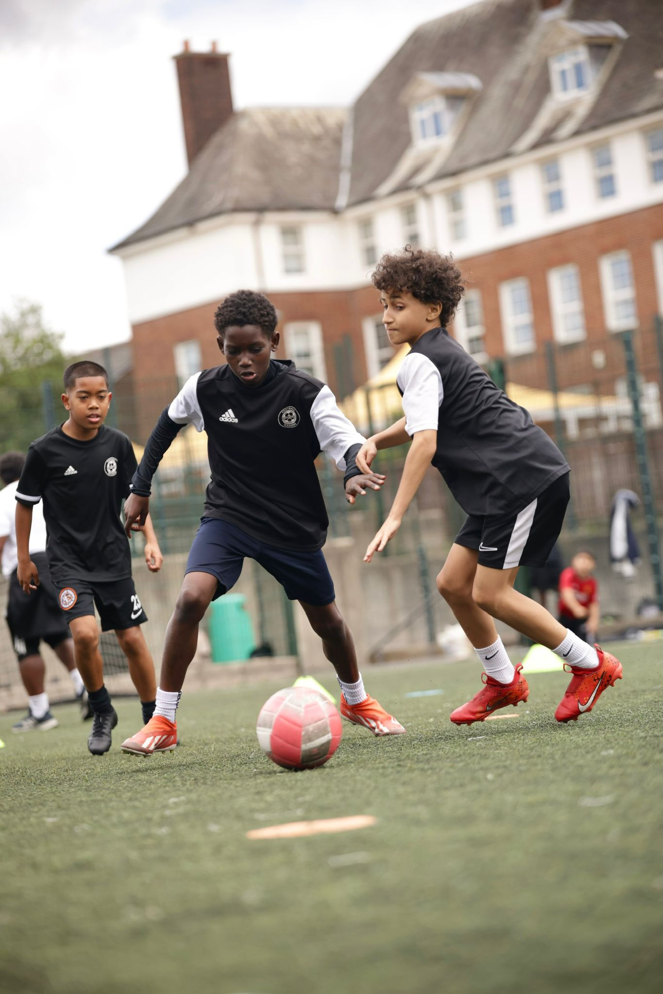 Dribbling skills practice