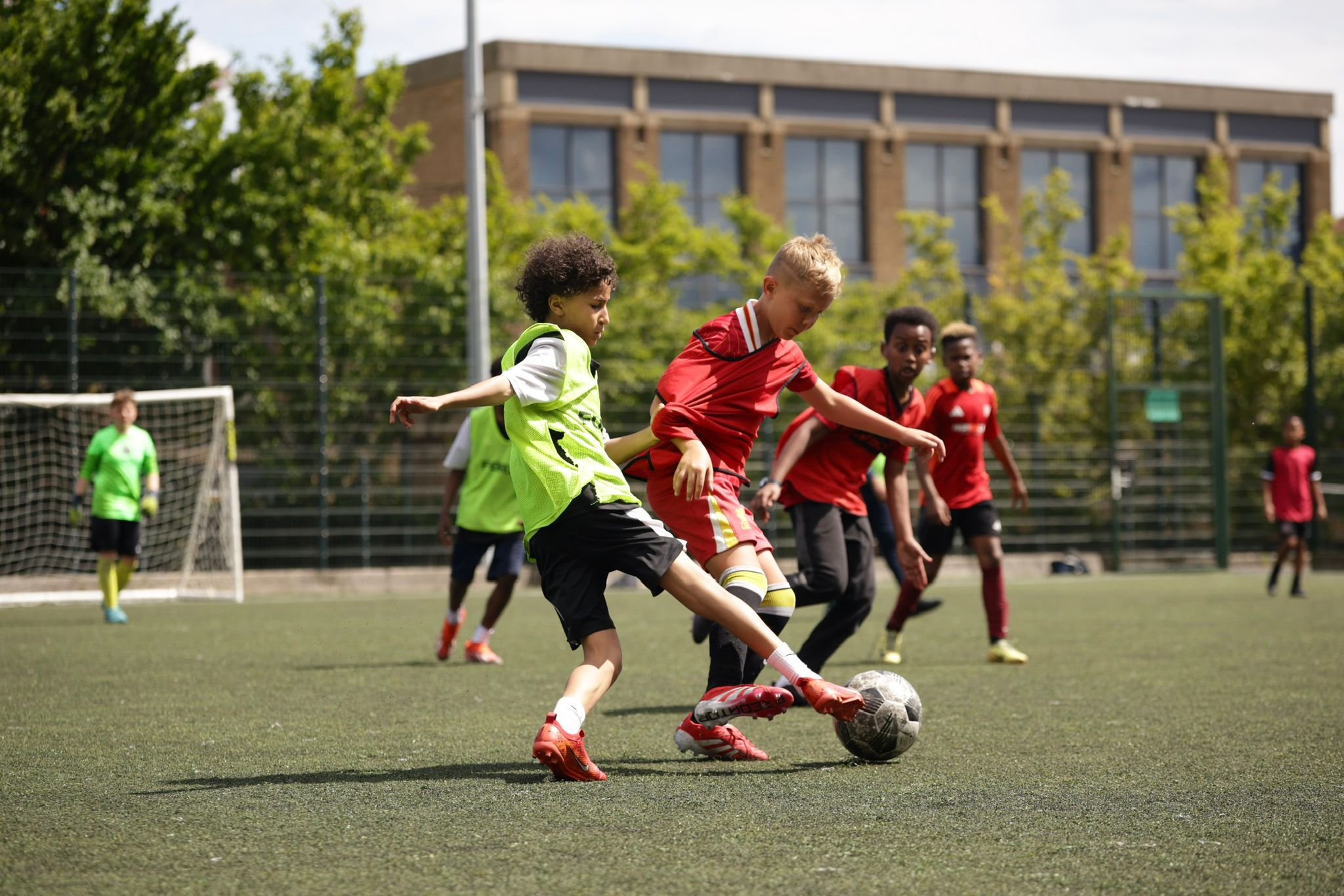 Award ceremony moment