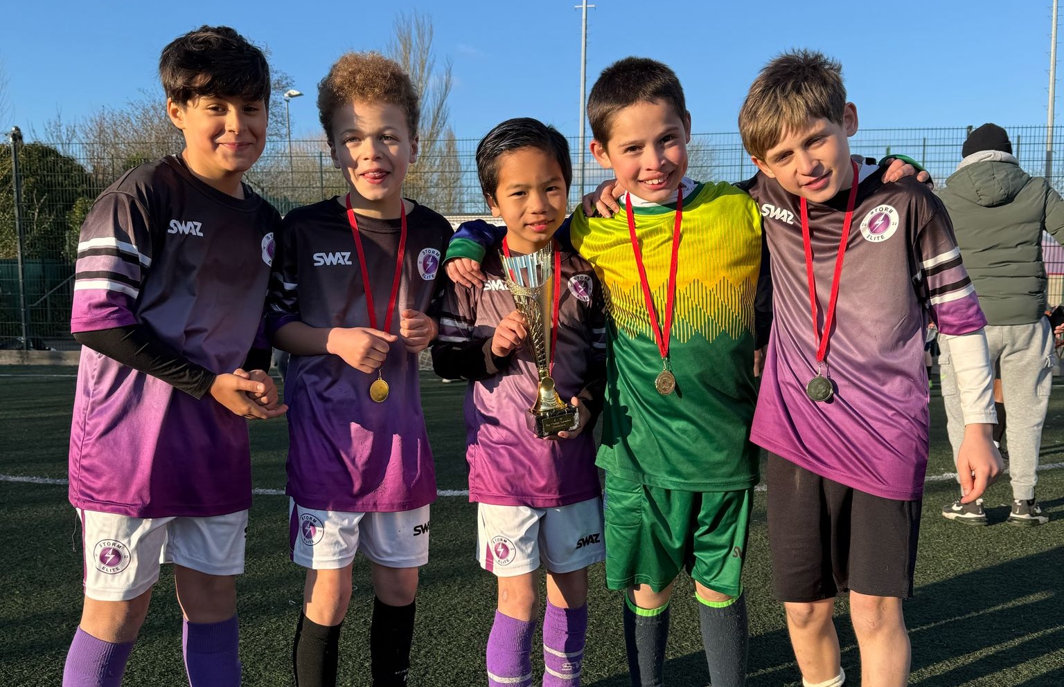 Olay 1 Cup Triumph celebration